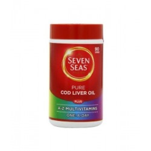 Seven Seas Cod Liver Oil Plus Multivitamin Capsules 90s